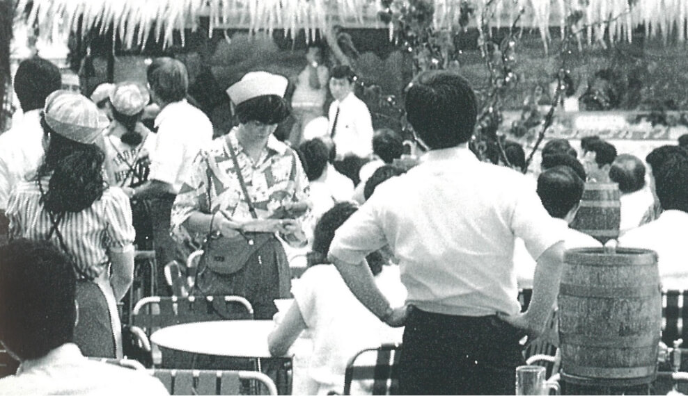 ビヤガーデンオープン