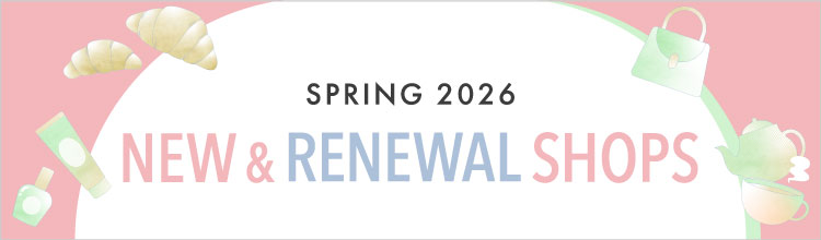 NEW SHOPS 情報｜天王寺ミオ