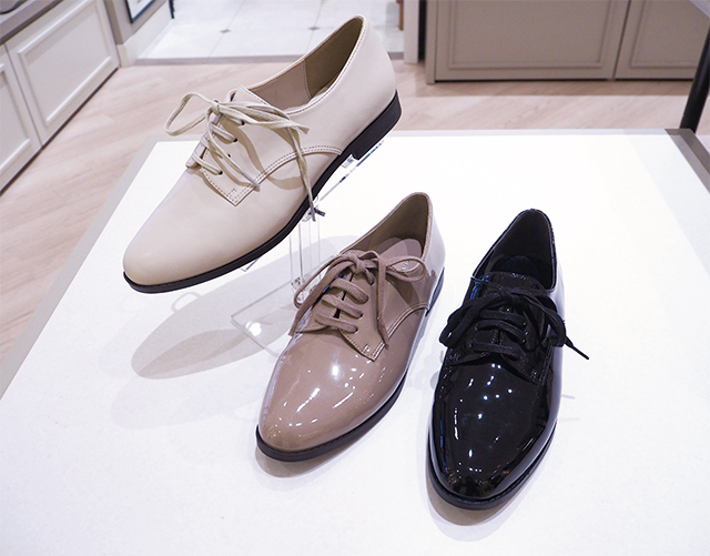 FORME ブラック エナメル レインシューズ FORME ブラック エナメル レインシューズ FORME ブラック